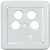 Kable - Axing SZU 2  14 gniazd wtykowych pokrywa, dwuczęściowa TV/R/SAT/SAT na puszkę z anteny SSD 7  00 - miniaturka - grafika 1