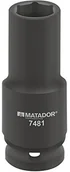 Inne - MATADOR Matador klucz nasadowy użycie siły, długie, 12,5 (1/2): 17 X 78 MM, 7481 0170 - miniaturka - grafika 1