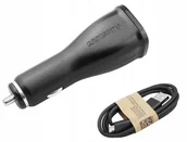 Ładowarki samochodowe - Ładowarka samochodowa Samsung Note 4 2A Czarna Ep- - miniaturka - grafika 1