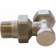 Głowice termostatyczne - Schlosser Zawór powrotny kątowy DN15 601300002 - miniaturka - grafika 1