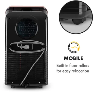 Klarstein Metrobreeze New York Smart 7k, klimatyzator przenośny, 7000 BTU/2,1 kW, klasa efektywności energetycznej A, pilot zdalnego sterowania DXJ2-MtrbrzNYSmrt7KW - Klimatyzatory - miniaturka - grafika 18