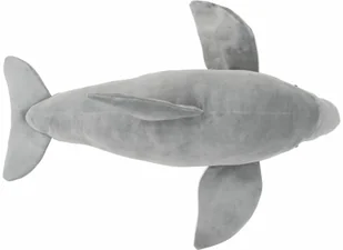 vidaXL Pluszowy delfin przytulanka, szary vidaXL - Maskotki i pluszaki - miniaturka - grafika 4