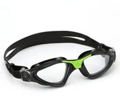 Pływanie - Aqua Sphere Okularki pływackie KAYENNE przeźroczysto-zielone - miniaturka - grafika 1