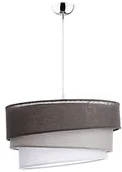 Lampy sufitowe - Trio Duolla Żyrandol na drucie 1xE27/40W/230V ciemnoszary - miniaturka - grafika 1