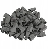 Wtyczki i adaptery - Gumowa osłona wtyku RJ-45 CC-RJ45_1GY 50 szt - miniaturka - grafika 1