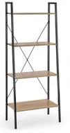 Regały - Halmar regał czarny stelaż kolor dąb sonoma NARVIK REG2 - miniaturka - grafika 1