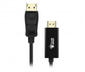 Kable komputerowe i do monitorów - Silver Monkey Silver Monkey Kabel DisplayPort 1.4 HDMI 3m - miniaturka - grafika 1