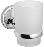 Akcesoria łazienkowe - Bisk Szklanka z podstawką SEDUKTION - miniaturka - grafika 1