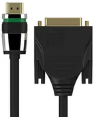 Kable - PureLink High Speed HDMI kabel/adapter Ethernet 0,50m czarny ULS1300-005 - miniaturka - grafika 1