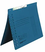 Teczki i skoroszyty - FALKEN Skoroszyt zawieszany wahadłowy Falken Pendular 50 szt. niebieski A4 tektura z recyklingu dokumenty wpinane od dołu szczeliny indeksowe. Wyprodukowano w Niemczech Ceryfikat Błękitny Anioł 15033672000F - miniaturka - grafika 1