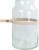 Karafki - NoName karafka Wrap Me Mini 10 x 18 cm szkło przezroczyste/brązowe twm_550623 - miniaturka - grafika 1