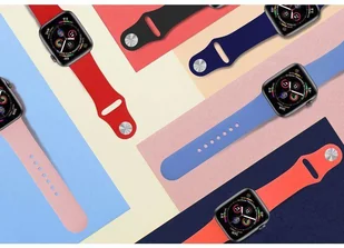 PURO ICON - Elastyczny pasek sportowy do Apple Watch 42/44/45 mm (S/M & M/L) (biały) b2btrade-15013-0 - Akcesoria do smartwatchy - miniaturka - grafika 7