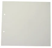 Wkłady do segregatora - Rössler rössler opakowanie uzupełniające do segregatorów fotograficznych, 229 X 209 MM, 15 arkuszy, białawy 13161147012 - miniaturka - grafika 1