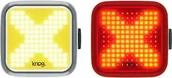 Lampki rowerowe - Knog Blinder X Twinpack Black - miniaturka - grafika 1