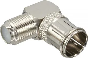 InLine Adapter AV SAT F-Quick - SAT F M/Ż kątowy 69923W - Adaptery i przejściówki - miniaturka - grafika 2