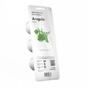 CLICK AND GROW Click And Grow Kapsułki roślinne Click and Grow Plant Pods Rukola 3-Pack SGR19X3 4742793008769 - Systemy inteligentnych domów CLICK AND GROW Click And Grow Kapsułki roślinne Click and Grow Plant Pods Rukola 3-Pack SGR19X3 4742793008769 - Systemy inteligentnych domów - miniaturka - grafika 1