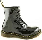 Glany damskie - Dr. Martens 1460 W Black Patent Lamper 11821011 - miniaturka - grafika 1