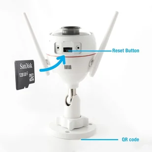 Ezviz Ezviz Husky Air CS-CV310-A0-1B2WFR 2.8MM CS-CV310-A0-1B2WFR 2.8MM (LB-220 white) - Kamery IP - miniaturka - grafika 4