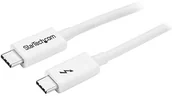 Kable USB - STARTECH.COM StarTech. com Thunderbolt 3 Cable 1 m TBLT3MM1MW - miniaturka - grafika 1