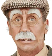 Stroje karnawałowe - Widmann Andreas zestaw 00313 wiek mężczyzna, szary 00313 - miniaturka - grafika 1