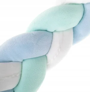 Ochraniacz Otulacz do łóżeczka warkocz 2m - Ochraniacze do łóżeczka - miniaturka - grafika 14