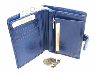 Wilmar (PL) Etui Na Dokumenty (PL) Duże Pionowe Dwie Części Z Zapięciem Z Miejscem Na Gotówkę Płaski Portfel RFID WIL_P1/5R - Etui na dokumenty i karty - miniaturka - grafika 4