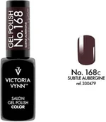 Lakiery hybrydowe - VICTORIA VYNN Lakier hybrydowy GEL POLISH COLOR Subtle Aubergine nr 168 VICTORIA VYNN - 8 ml VIC000356 - miniaturka - grafika 1