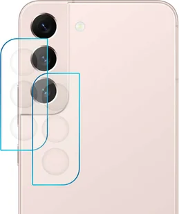 Alogy 2x Szkło ochronne Alogy na obiektyw aparat lens do Samsung Galaxy S22 Plus 12102X10 - Pozostałe akcesoria do telefonów - miniaturka - grafika 2