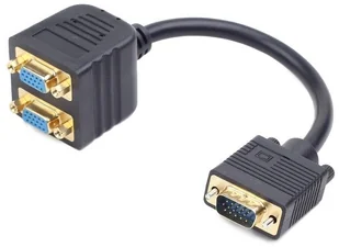 Gembird Adapter VGA(M)->2xVGA(F) 20cm CC-VGAX2-20CM - Adaptery i przejściówki - miniaturka - grafika 5