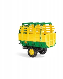Rolly Toys Przyczepa Hay Wagon Zielona - Jeździki dla dzieci - miniaturka - grafika 2