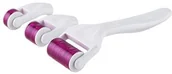 Derma rollery - WEBHIDDENBRAND Microneedlewalec do zabiegu na twarz i ciało 4w1 4 in 1 Micro needle Roller Set)White 4 in 1 Mic - miniaturka - grafika 1