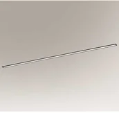 Lampy sufitowe - Shilo oprawa sufitowa LED Hanawa 16W 2800lm 3000K liniowa wpuszczana 100cm czarna 1950 - miniaturka - grafika 1
