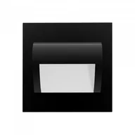 Oprawy, klosze i abażury - Orno DRACO LED NEW 1,5W, oprawa schodowa podtynkowa, 12VDC, 30lm, 3000K, czarny, innowacyjny sposób montażu - miniaturka - grafika 1