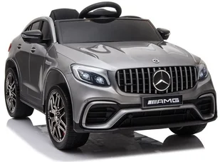 LEAN CARS Auto na akumulator Mercedes QLS-5688 Srebrny Lakier 4x4 - Pojazdy elektryczne dla dzieci - miniaturka - grafika 2