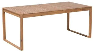 Beliani Zestaw ogrodowy drewniany stół i 8 krzeseł z poduszkami szarobeżowymi - Meble ogrodowe - miniaturka - grafika 6