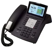 Telefony stacjonarne - Agfeo AGFEO ST45 system telefoniczny dla profesjonalistów (wyświetlacz o przekątnej 10,9 cm (4,3 cala), viplight biura, funkcja timera) Czarny 4021972012811 - miniaturka - grafika 1