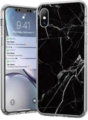 Etui i futerały do telefonów - Wozinsky Marble żelowe etui pokrowiec marmur Samsung Galaxy S21+ 5G (S21 Plus 5G) czarny - miniaturka - grafika 1