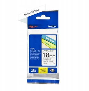 Brother Taśma laminowana TZe-241 18mm czarny na białym TZE241 - Etykiety do drukarek - miniaturka - grafika 6