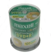 Nośniki danych - Maxell plyta DVD+R 4,7 16x 100 275641.51 - miniaturka - grafika 1
