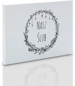 Teczki i skoroszyty - Teczka Nasz Ślub B&W na zdjęcia 15x23 - miniaturka - grafika 1