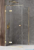 Kabiny prysznicowe - New Trendy Avexa Gold Shine  110  drzwi lewe + 110   EXK-1852 - miniaturka - grafika 1