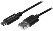 Kable USB - StarTech com kabel USB-C USB-C na USB C kabel do ładowania USB Type-C M/M, czarny 50 cm USB2AC50CM - miniaturka - grafika 1