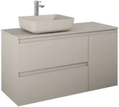 Szafki łazienkowe - Elita Split Szafka podumywalkowa 120 cm prawa fume matt PDW 169017 - miniaturka - grafika 1