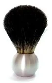 Pędzle do golenia - Golddachs Kula  pędzel do golenia aluminiowej lampy błyskowej, 100% włosia borsuczego 7612345703 - miniaturka - grafika 1