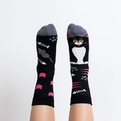 Skarpetki dla dzieci - Nanushki Kot - skarpetki dziecięce The Great Catsby 42828-45 - miniaturka - grafika 1