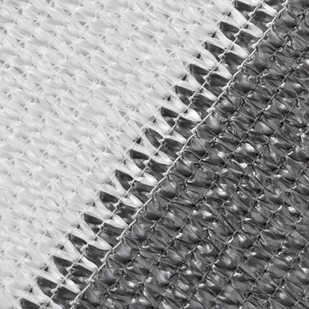 vidaXL Parawan balkonowy, HDPE, 90x600 cm, antracytowo-biały vidaXL - Parawany - miniaturka - grafika 2