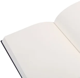 OPUS Notes Notatnik biurowy miękki gładki zamykany O.NOTE Praha 207 x 145 mm A5) granatowy NOTEPPRAHAHSL128BLKNAVY - Notesy i bloczki - miniaturka - grafika 2