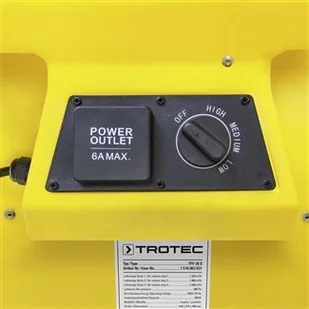 Trotec Turbowentylator TFV 30 S - Wentylatory przemysłowe - miniaturka - grafika 2