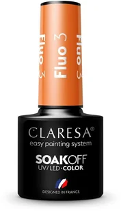 CLARESA Claresa lakier hybrydowy fluo 3 -5g - Lakiery hybrydowe - miniaturka - grafika 2