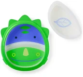 Zestawy naczyń dla dzieci - Skip Hop Miska z talerzem Zoo Dinozaur 2w1 NN-ASH-BHZM-001 - miniaturka - grafika 1